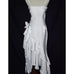 Pretty Charming Mermaid High Low Satin Straps Party Dress Vintage Style Prom Dress Graduation Dress DP505