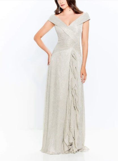 Sheath Ruched Off-Shoulder Formal Prom Dress