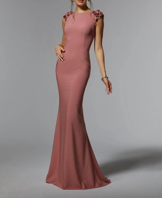 Column Sheath Sleeveless Mother of the Bride Dress Evening Dresses Wedding Guest Party Dresses