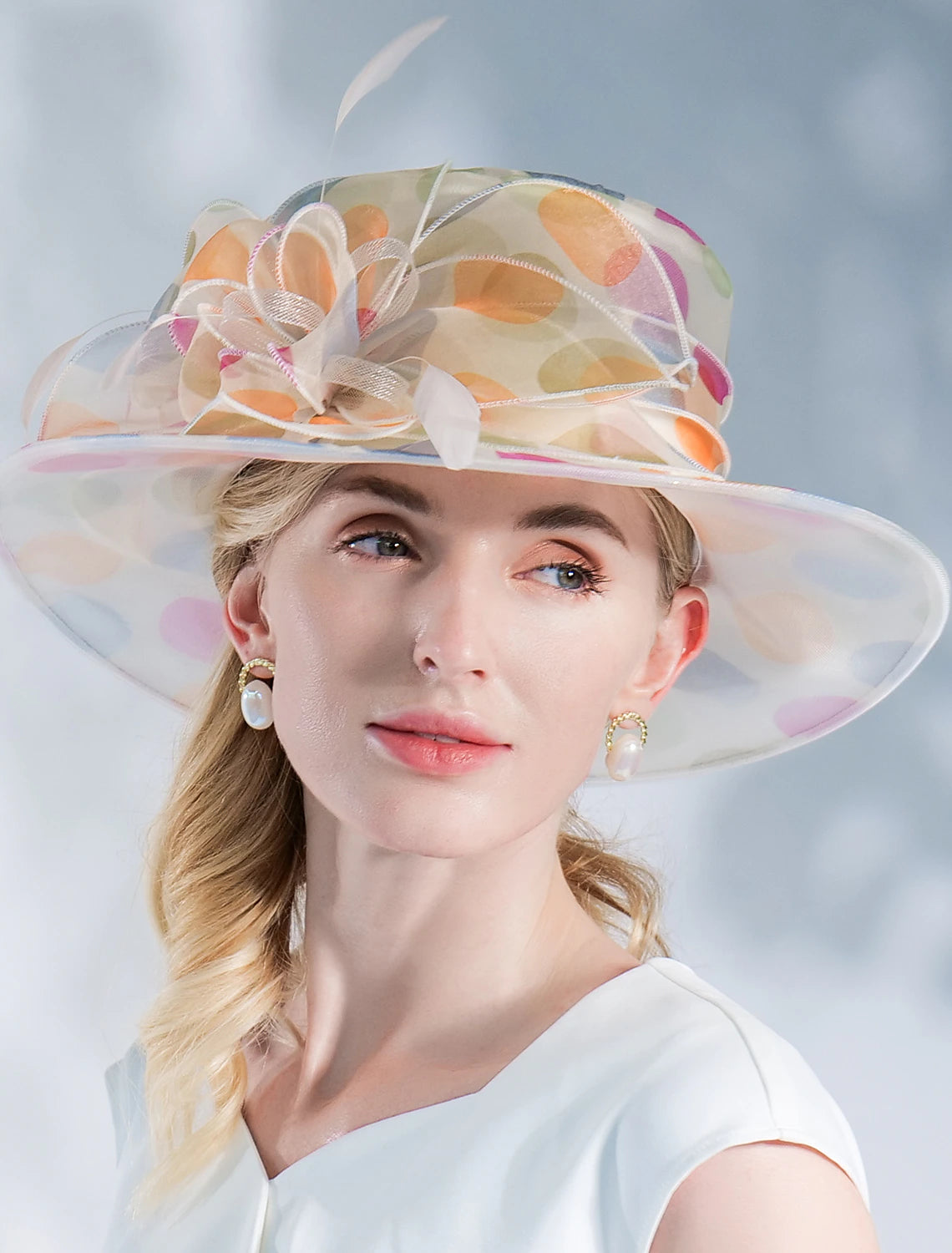 Headwear with Floral 1pc Special Occasion / Casual / Tea Party Headpiece