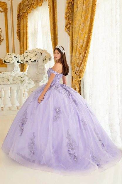 Off Shoulder Quinceanera Dresses Princess Dress Performance Party Dress with Crystals Appliques