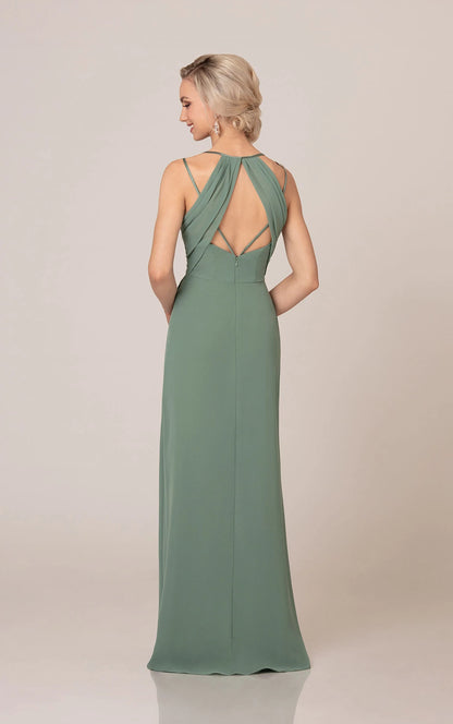 Flirty Bridesmaid Dress with Modern Back Detail