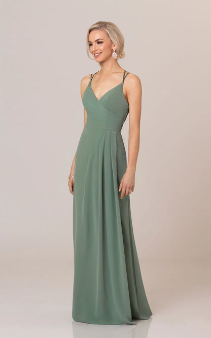 Flirty Bridesmaid Dress with Modern Back Detail