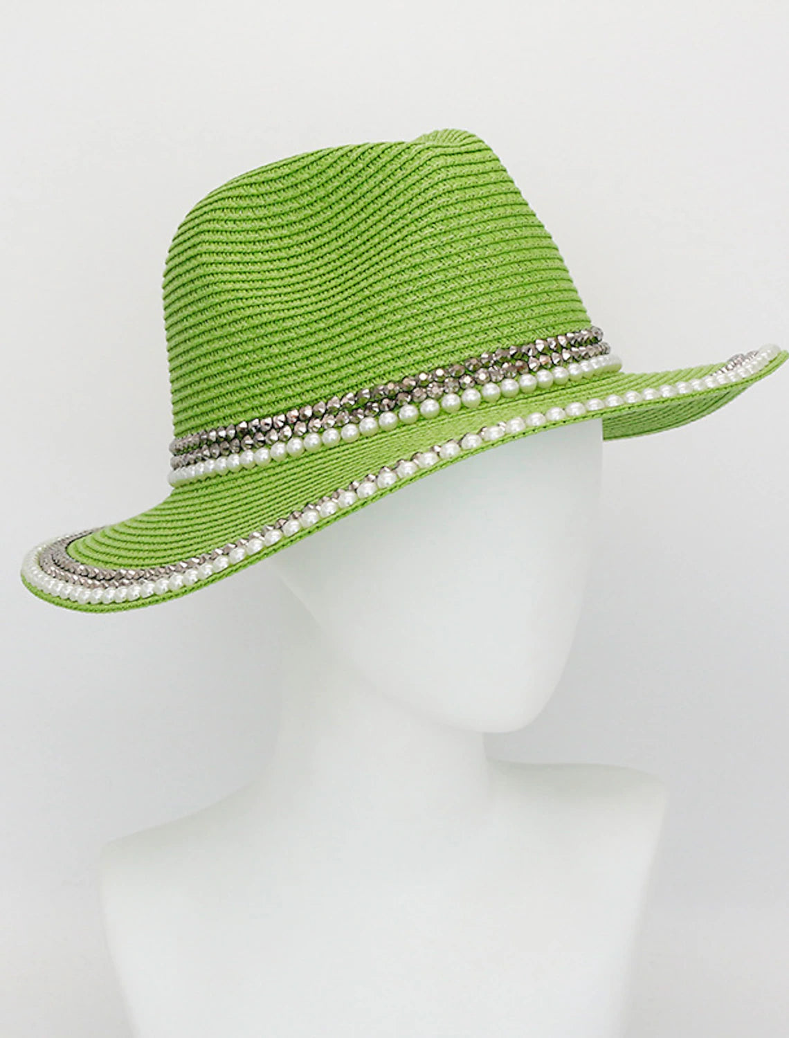 Holiday Beach St.Patrick's Day Fashion Simple With Rhinestone Faux Pearl Headpiece Headwear