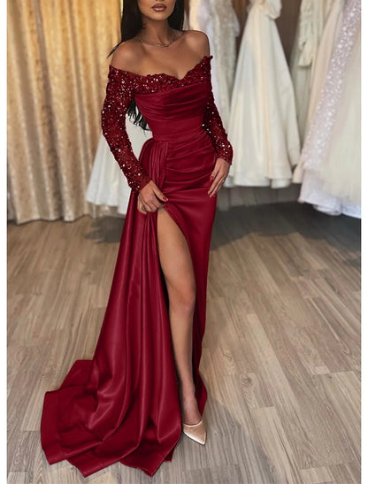 A-Line Evening Gown Sexy Dress Formal Wedding Guest Court Train Sleeveless V Neck Capes Chiffon with Rhinestone Ruched
